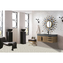Load image into Gallery viewer, James Martin Mercer Island 48&quot; Latte Oak - Matte Black Single Vanity