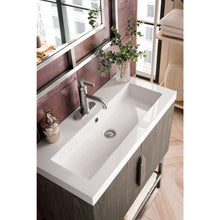 Load image into Gallery viewer, James Martin Columbia 31.5&quot; Ash Gray - Brushed Nickel Single Vanity