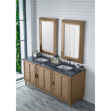 Load image into Gallery viewer, James Martin Portland 72&quot; Whitewashed Walnut Double Vanity