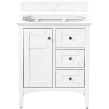 Load image into Gallery viewer, James Martin Palisades 30&quot; Bright White Single Vanity- James Martin