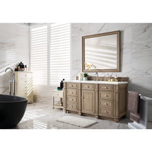 Load image into Gallery viewer, James Martin Bristol 60&quot; Whitewashed Walnut Single Vanity