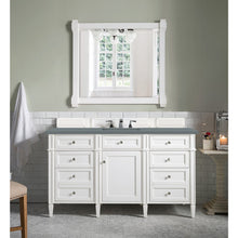 Load image into Gallery viewer, James Martin Brittany 60&quot;  Bright White Single Vanity- James Martin