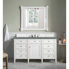 Load image into Gallery viewer, James Martin Brittany 60&quot;  Bright White Single Vanity