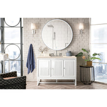 Load image into Gallery viewer, James Martin Athens 48&quot; Glossy White Single Vanity