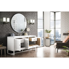 Load image into Gallery viewer, James Martin Athens 60&quot; Glossy White Single Vanity