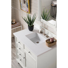 Load image into Gallery viewer, James Martin Savannah 36&quot; Bright White Single Vanity
