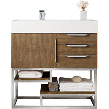 Load image into Gallery viewer, James Martin Columbia 36&quot; Latte Oak Single Vanity- James Martin