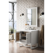 Load image into Gallery viewer, James Martin Athens 30&quot; Glossy White Single Vanity