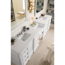 Load image into Gallery viewer, James Martin De Soto 118&quot; Double Vanity Set- James Martin white quartz top
