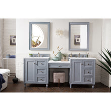 Load image into Gallery viewer, James Martin Copper Cove Encore 86&quot; Silver Gray Double Vanity Set- James Martin