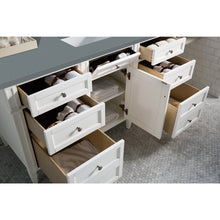 Load image into Gallery viewer, James Martin Brittany 60&quot;  Bright White Single Vanity
