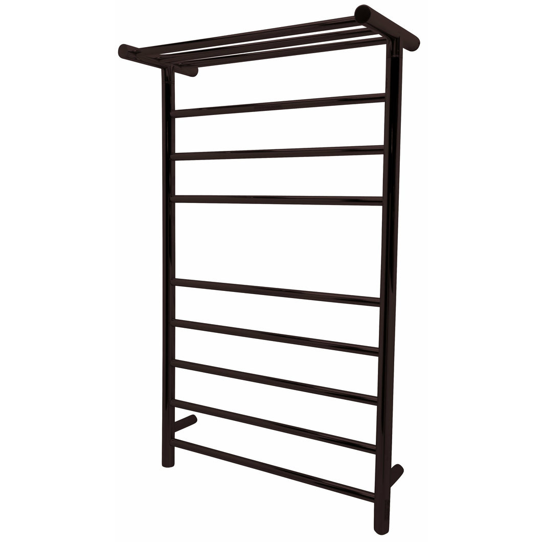 Eve 8-Bar Stainless Steel Wall Mounted Towel Warmer in Oil Rubbed Bronze- Anzzi