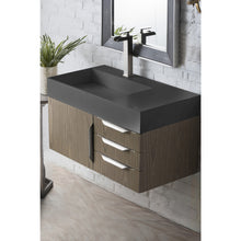 Load image into Gallery viewer, James Martin Mercer Island 36&quot; Ash Gray Single Vanity