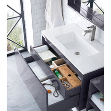 Load image into Gallery viewer, James Martin Milan 35.4&quot; Modern Grey Single Vanity