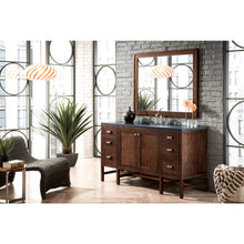 Load image into Gallery viewer, James Martin Addison 60&quot; Mid Century Acacia Single Vanity