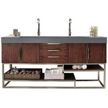Load image into Gallery viewer, James Martin Columbia 72&quot; Coffee Oak Double Vanity- James Martin