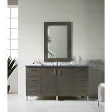 Load image into Gallery viewer, James Martin Metropolitan 60&quot; Silver Oak Single Vanity