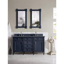 Load image into Gallery viewer, James Martin Brittany 60&quot;  Victory Blue Double Vanity