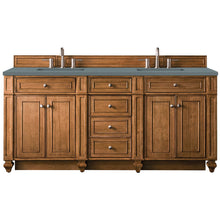Load image into Gallery viewer, James Martin Bristol 72&quot; Saddle Brown Double Vanity- James Martin