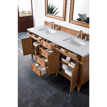 Load image into Gallery viewer, James Martin Brittany 72&quot;  Saddle Brown Double Vanity