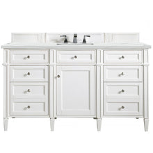 Load image into Gallery viewer, James Martin Brittany 60&quot;  Bright White Single Vanity- James Martin
