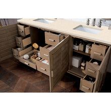 Load image into Gallery viewer, James Martin Portland 72&quot; Whitewashed Walnut Double Vanity
