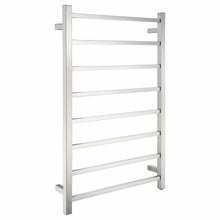 Load image into Gallery viewer, Bell 8-Bar Stainless Steel Wall Mounted Electric Towel Warmer Rack in Polished Chrome- Anzzi