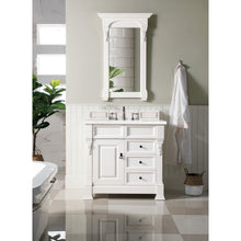 Load image into Gallery viewer, James Martin Brookfield 36&quot; Bright White Single Vanity