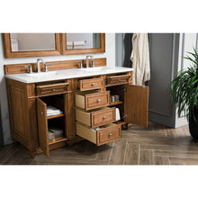 Load image into Gallery viewer, James Martin Bristol 60&quot; Saddle Brown Double Vanity