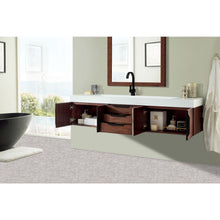 Load image into Gallery viewer, James Martin Mercer Island 72&quot; Coffee Oak - Matte Black Single Vanity