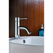 Load image into Gallery viewer, Bravo Series Single Hole Single-Handle Low-Arc Bathroom Faucet in Polished Chrome- Anzzi