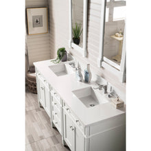 Load image into Gallery viewer, James Martin Brittany 72&quot; Bright White Double Vanity