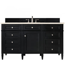 Load image into Gallery viewer, James Martin Brittany 60&quot;Black Onyx Single Vanity- James Martin