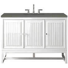 Load image into Gallery viewer, James Martin Athens 48&quot; Glossy White Single Vanity- James Martin
