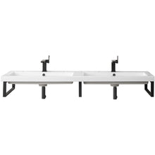 Load image into Gallery viewer, James Martin Three Boston 18&quot; Matte Black Wall Brackets- James Martin