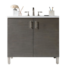 Load image into Gallery viewer, James Martin Metropolitan 36&quot; Silver Oak Single Vanity- James Martin