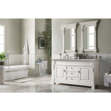 Load image into Gallery viewer, James Martin Brookfield 60&quot; Bright White Double Vanity