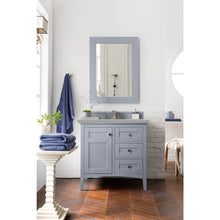 Load image into Gallery viewer, James Martin Palisades 36&quot; Silver Gray Single Vanity