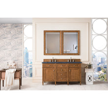 Load image into Gallery viewer, James Martin Brittany 60&quot;  Saddle Brown Double Vanity- James Martin
