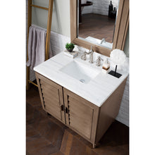 Load image into Gallery viewer, James Martin Portland 36&quot; Whitewashed Walnut Single Vanity