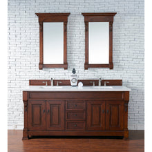 Load image into Gallery viewer, James Martin Brookfield 72&quot; Warm Cherry Double Vanity- James Martin