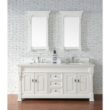 Load image into Gallery viewer, James Martin Brookfield 72&quot; Bright White Double Vanity