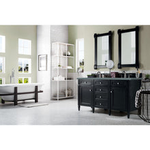 Load image into Gallery viewer, James Martin Brittany 60&quot;  Black Onyx Double Vanity