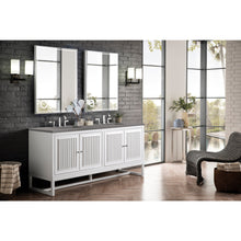 Load image into Gallery viewer, James Martin Athens 72&quot; Glossy White Double Vanity