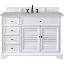 Load image into Gallery viewer, James Martin Savannah 48&quot; Bright White Single Vanity- James Martin