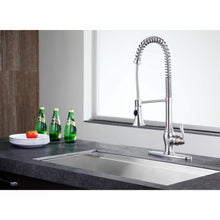 Load image into Gallery viewer, Bastion Single Handle Standard Kitchen Faucet in Brushed Nickel- Anzzi