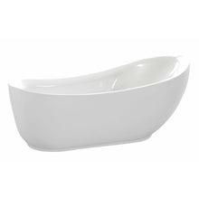 Load image into Gallery viewer, Talyah Series 5.92 ft. Freestanding Bathtub in White- Anzzi