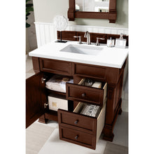 Load image into Gallery viewer, James Martin Brookfield 36&quot; Warm Cherry Single Vanity