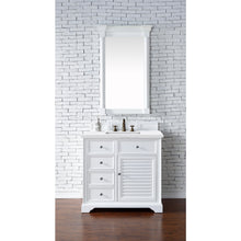 Load image into Gallery viewer, James Martin Savannah 36&quot; Bright White Single Vanity