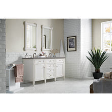 Load image into Gallery viewer, James Martin Brittany 60&quot;  Bright White Double Vanity